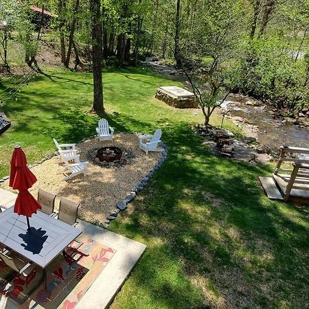 Waterwheel Cabin By The Creek Murphy Esterno foto